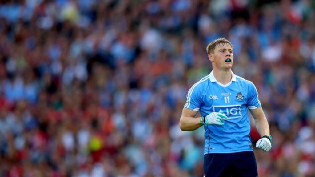 Con O’Callaghan helped UCD to the Sigerson Cup final. Photograph: James Crombie/Inpho