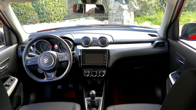 Extra space is particularly noticeable thanks to the front seats been repositioned further apart