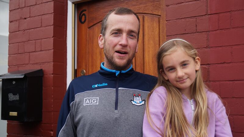 Simon and daughter Keela on An Teach Seo Againne