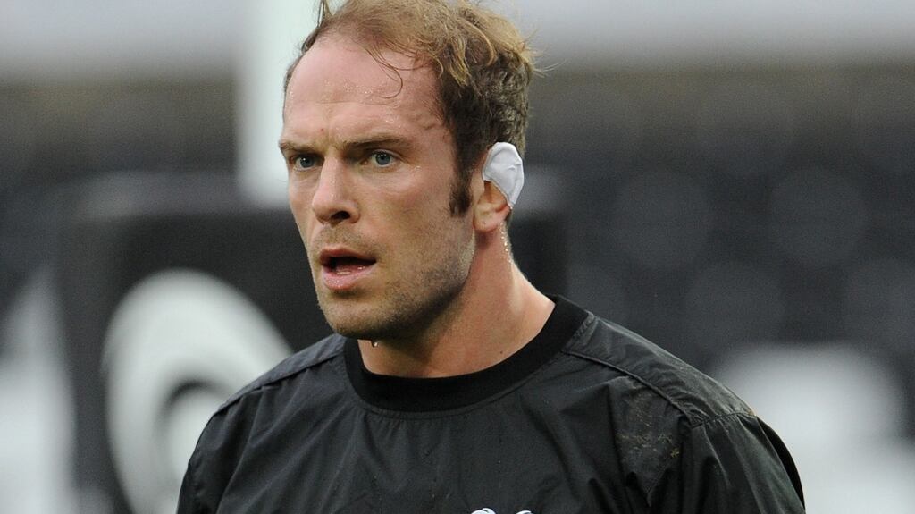 Alun Wyn Jones will captain Wales for their Six Nations campaign. Photo: Inpho
