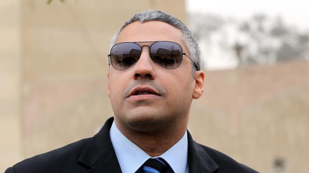 Canadian-Egyptian journalist Mohammed Fahmy. Photograph: Khaled Elfiqi/EPA