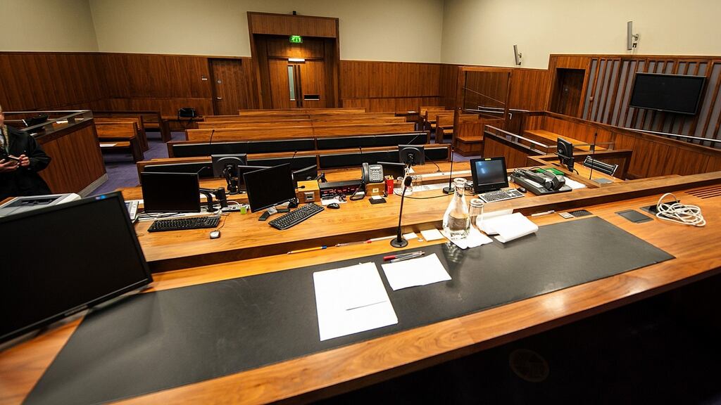 Kenneth Cummins (28), with an address at Ringsend Park, Dublin 4, previously pleaded not guilty to murdering Thomas Horan (63) at Cambridge Court, Ringsend on January 6th, 2014. File photograph: Collins Courts