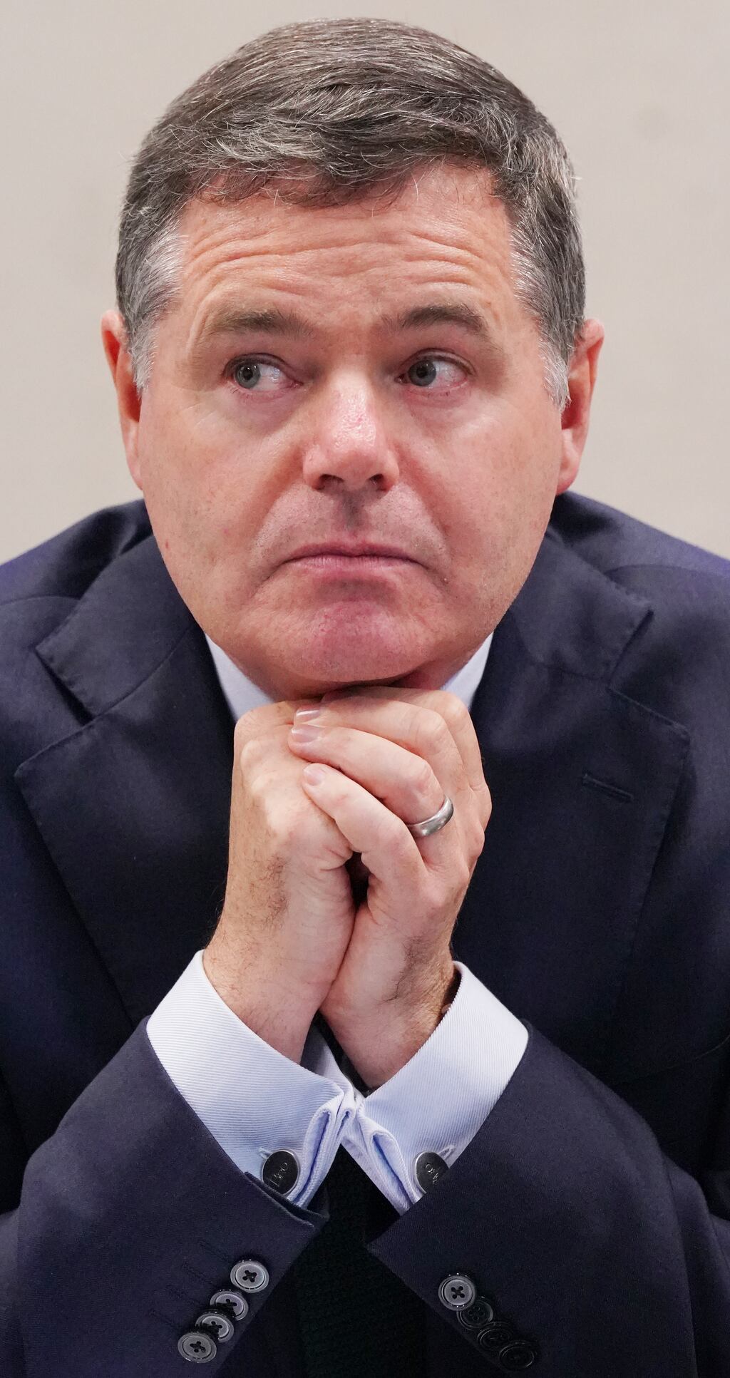 Minister for Finance Paschal Donohoe is highly respected in the commission and is widely seen as having done a good job in the Eurogroup. But he is not in Jean Claude Juncker’s league. Photograph: Niall Carson