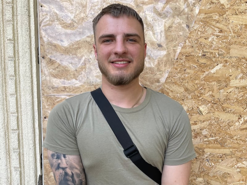 Irlandets (Irishman) is the call sign of a 20-year-old drone pilot from Dublin serving with Ukraine's 3rd Assault Brigade: 'Our squad has been under attack from aviation bombs, artillery fire, mortars, tank fire...' Photograph: Daniel McLaughlin