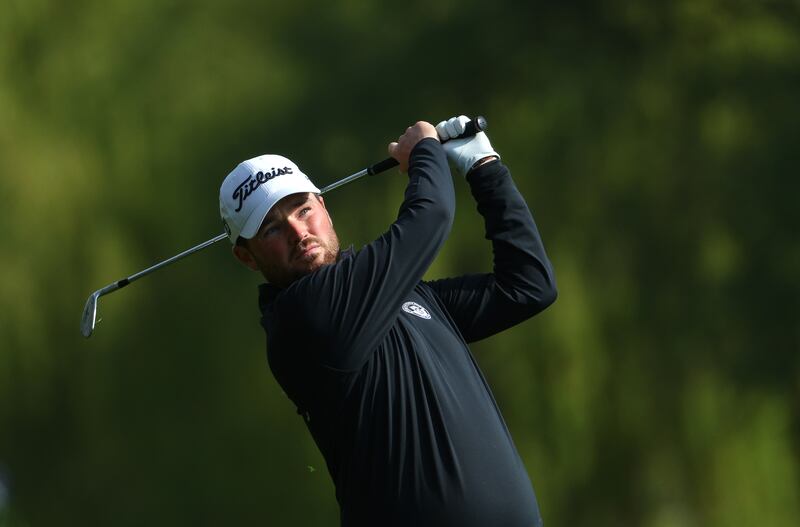 Cormac Sharvin: will be in action in the Porsche Open in Hamburg, Germany. Photograph: Andrew Reddington/Getty Images