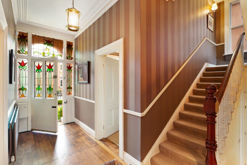 Hallway. Photographs: Alex Urdaneta