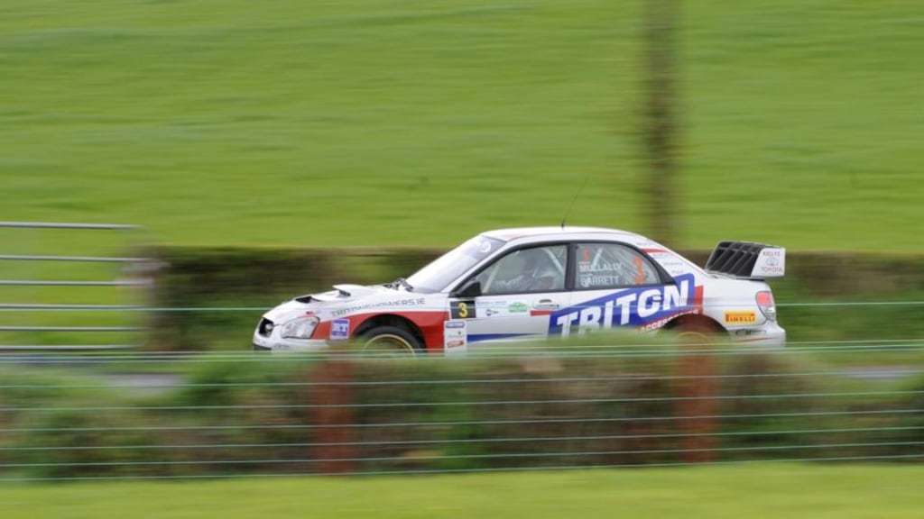 The Dunlop National Rally Championship ends with Sunday’s Westlodge Hotel Fastnet Rally in Bantry, west Cork. Photograph: Inpho