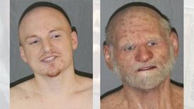 Fugitive disguises himself as elderly man in bid to fool police