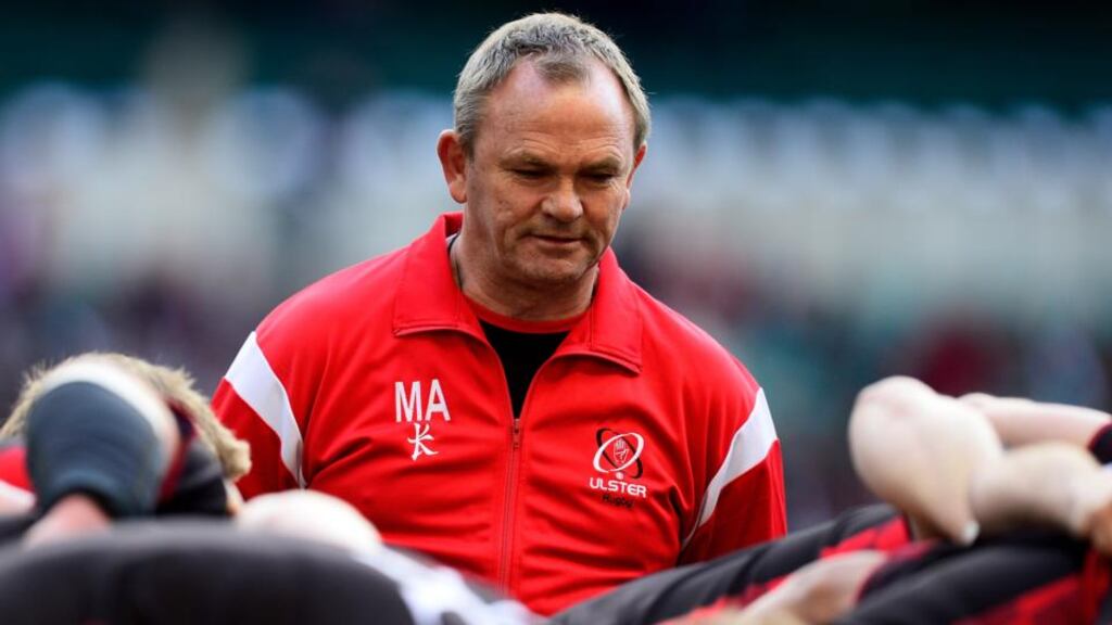 Ulster coach Mark Anscombe. Photograph: Stu Forster/Getty Images Ulster coach Mark Anscombe. Photograph: Stu Forster/Getty Images