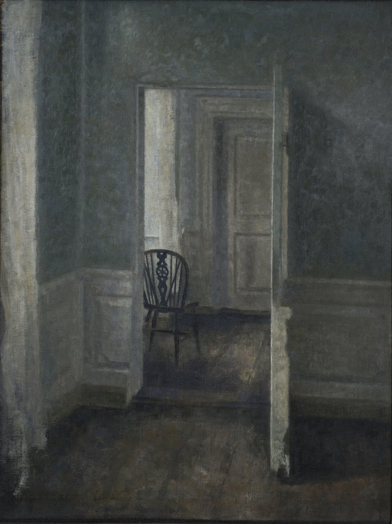 Interior With a Windsor Chair (1913, Ambassador John L Loeb Jr Danish Art Collection)