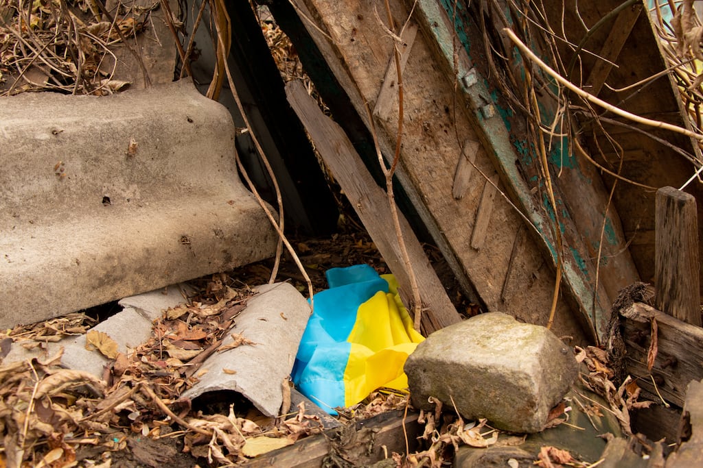 'It was in a space between apartment buildings … People had died there.' File photograph: