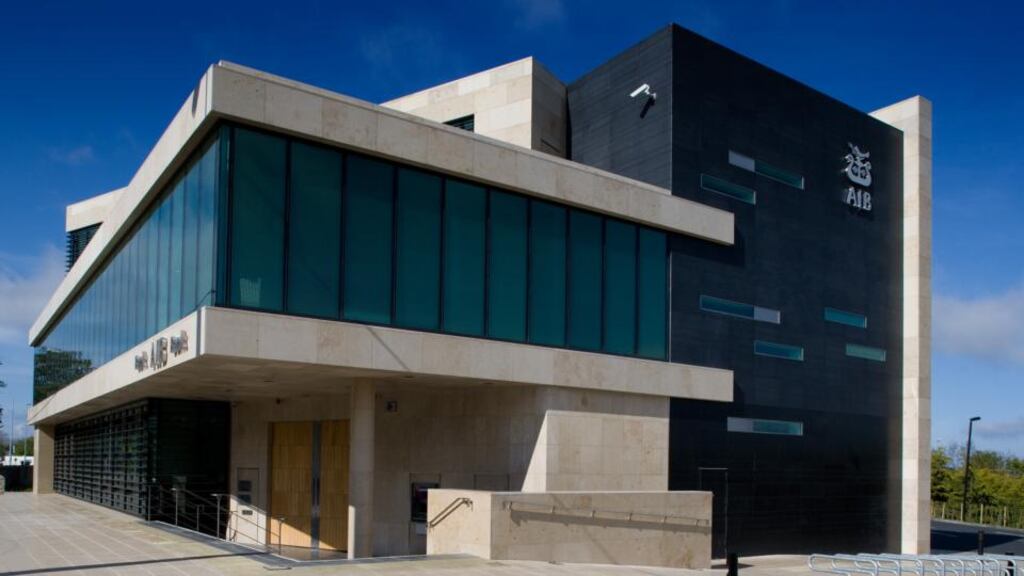 The sale of the AIB building includes a development site of almost an acre beside the bank.