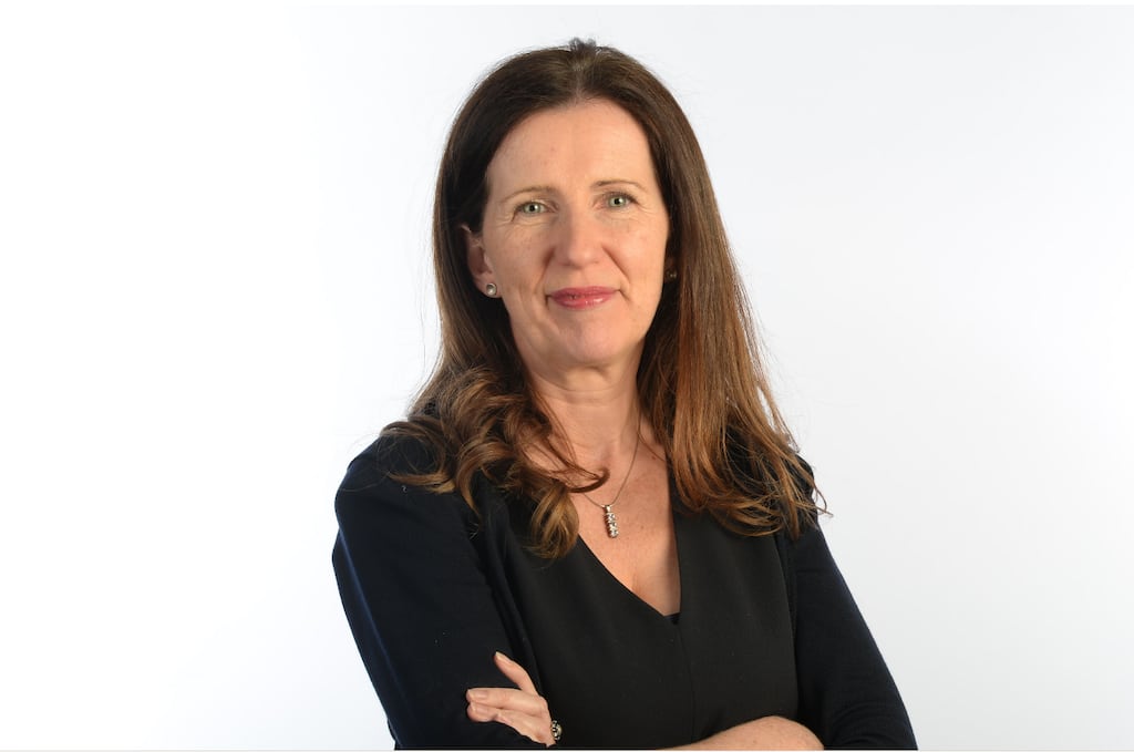 Deirdre Veldon, the group managing director of The Irish Times, is to step down from her role to pursue other professional opportunities. Photograph: Dara Mac Dónaill/The Irish Times