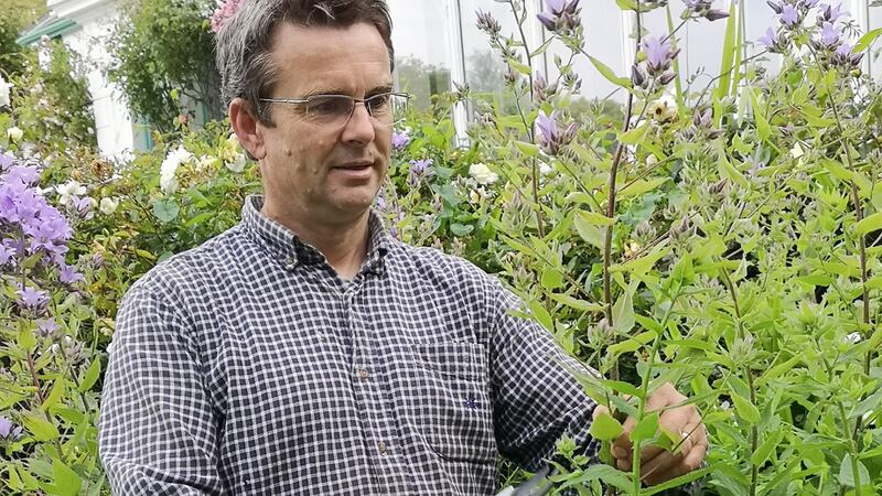 French botanist Gilles Prevost at Cashel House Hotel, in Connemara.