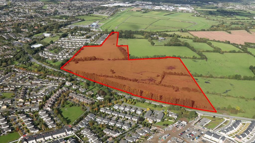 The site is located in close proximity to Naas town and its existing residential developments.