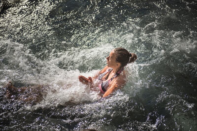 Alexia of Yoga Toumo: her cold-water toumo yoga is designed to train your head and breath to do something most minds scream “no” to. Photograph: T Vattard/Masala Yoga