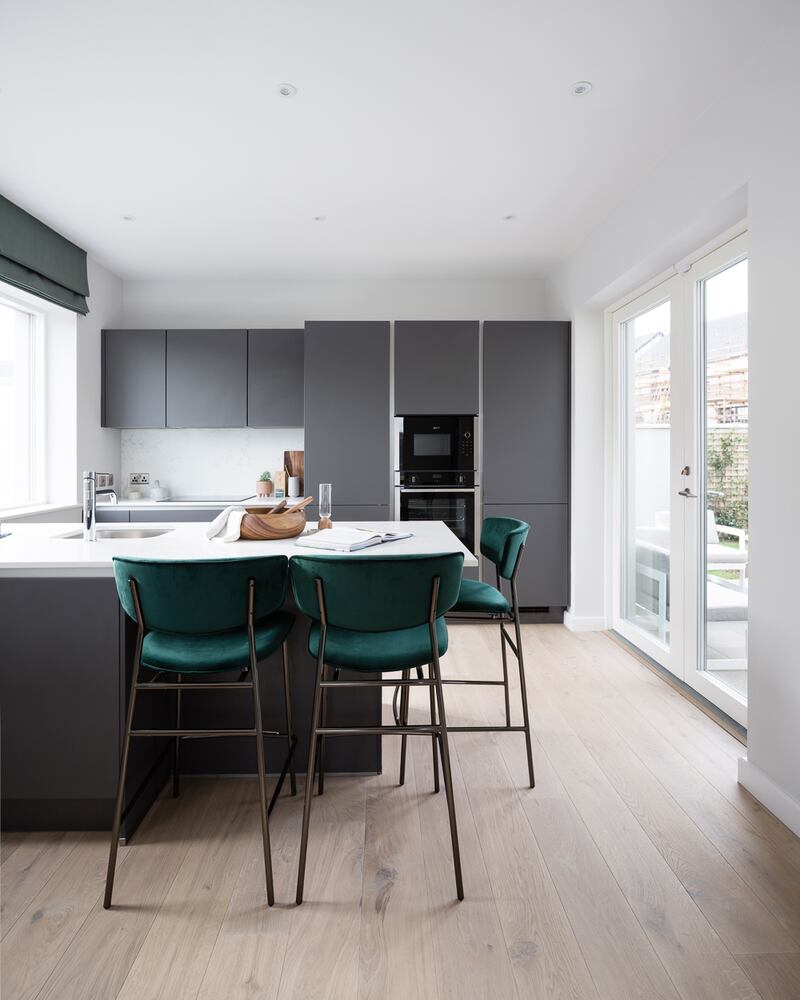 Linear kitchen design by Optimise Design