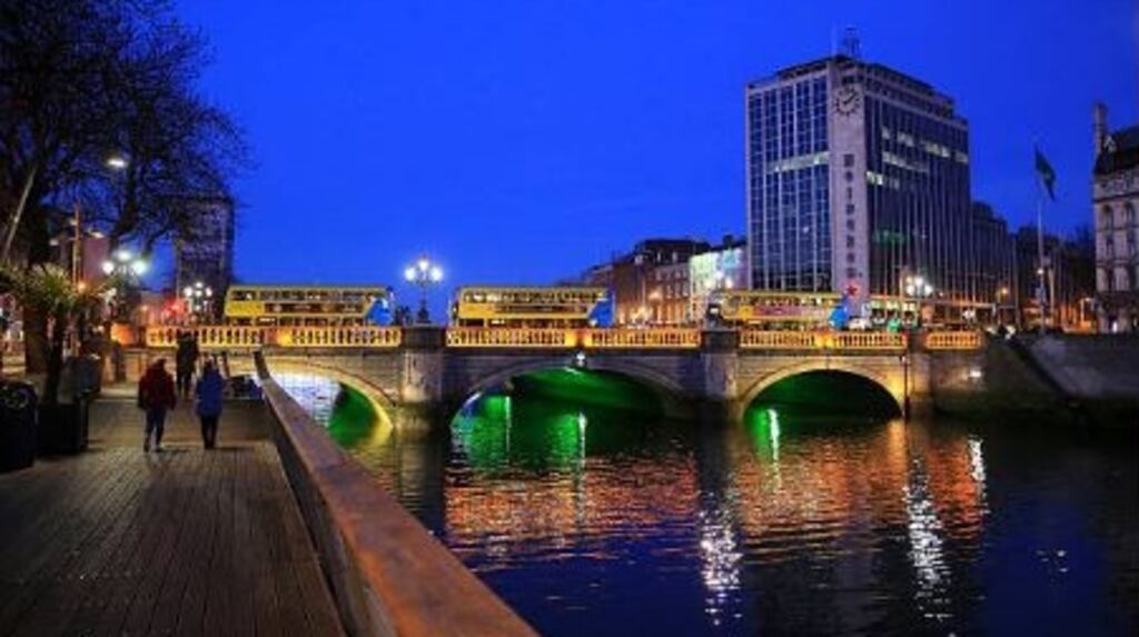A Mercer survey found Dublin is the second most expensive city in the euro zone for employees working abroad. File photograph: Getty Images