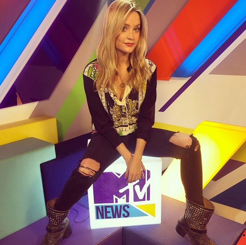 MTV: Laura Whitmore on the channel in 2015