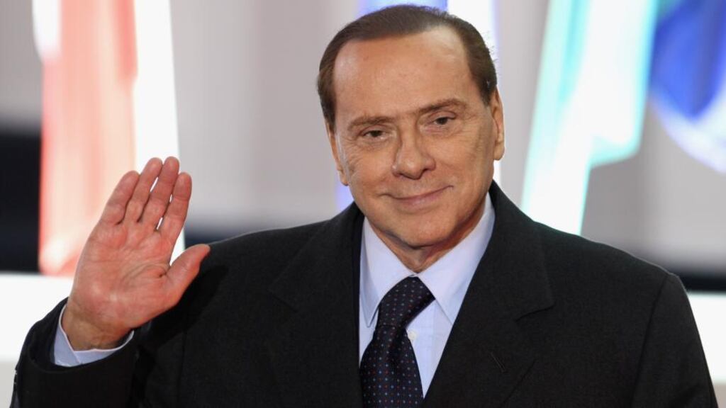 Former Italian premier Silvio Berlusconi has been sentenced to seven years in prison for paying an underage teen for sex during his “bunga bunga”parties near Milan in 2010. Photograph: Dan Kitwood/Getty Images