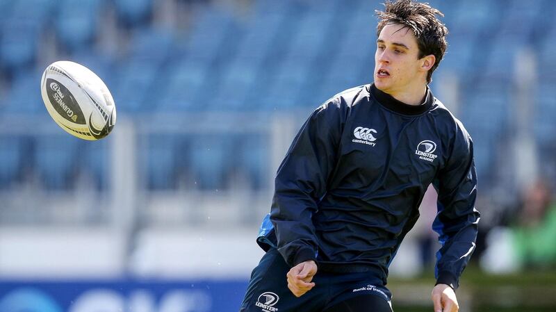 Clontarf’s Joey Carbery. “Joey is quite clearly a super talent. I’d say he’s got a big, big future,” said ’Tarf coach Andy Wood. Photograph: Ryan Byrne/Inpho