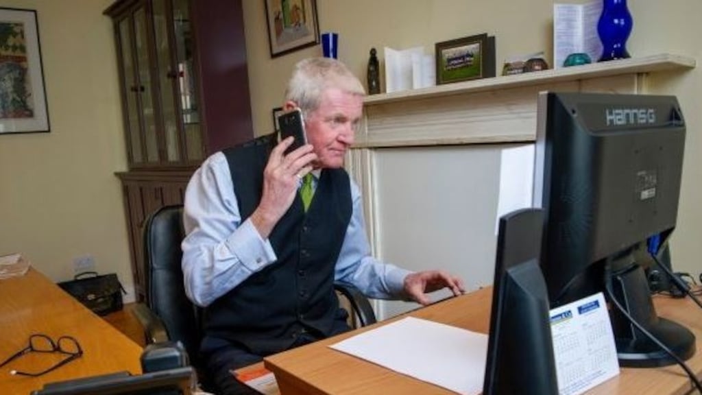 Eamon Fleming suggests ‘there’s a certain amount of kite flying here by the Government’ with regard to the new figures. File photograph: Daragh McSweeney / Provision