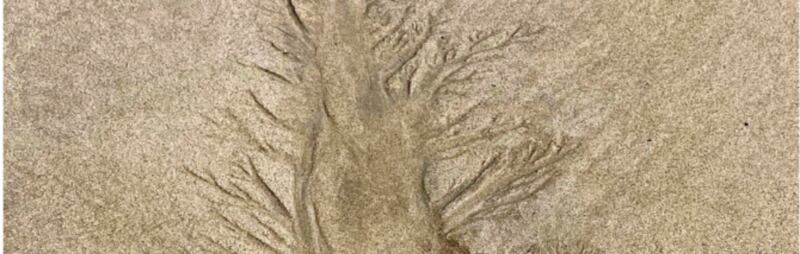 Sand Drawing, by Abigail O'Brien