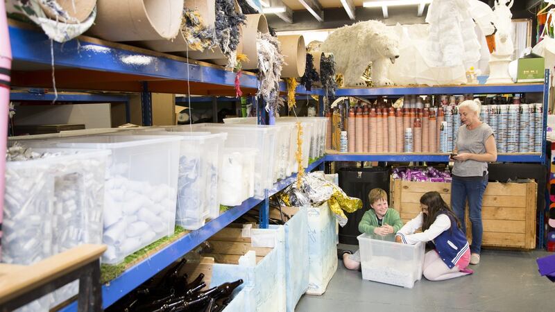 ReCreate: the Ballymount-based social enterprise collects materials from businesses that would otherwise be considered excess or “waste” and reuses them as art materials and educational supplies