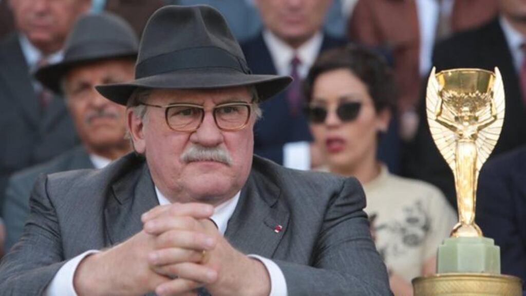 Gèrard Depardieu’s Jules Rimet is scrupulously politically correct for a man who was born in 1873