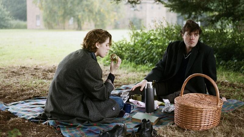 Honor Swinton-Byrne and Tom Burke in The Souvenir