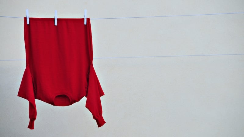 Drying clothes indoors can lead to a condensation problem. A drying jumper can hold up to a litre of water. Photograph: Getty