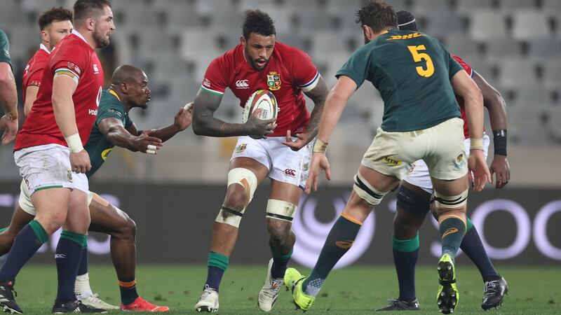 Courtney Lawes played a prominent role in the Test matches against the Springboks. Photograph: Billy Stickland/Inpho