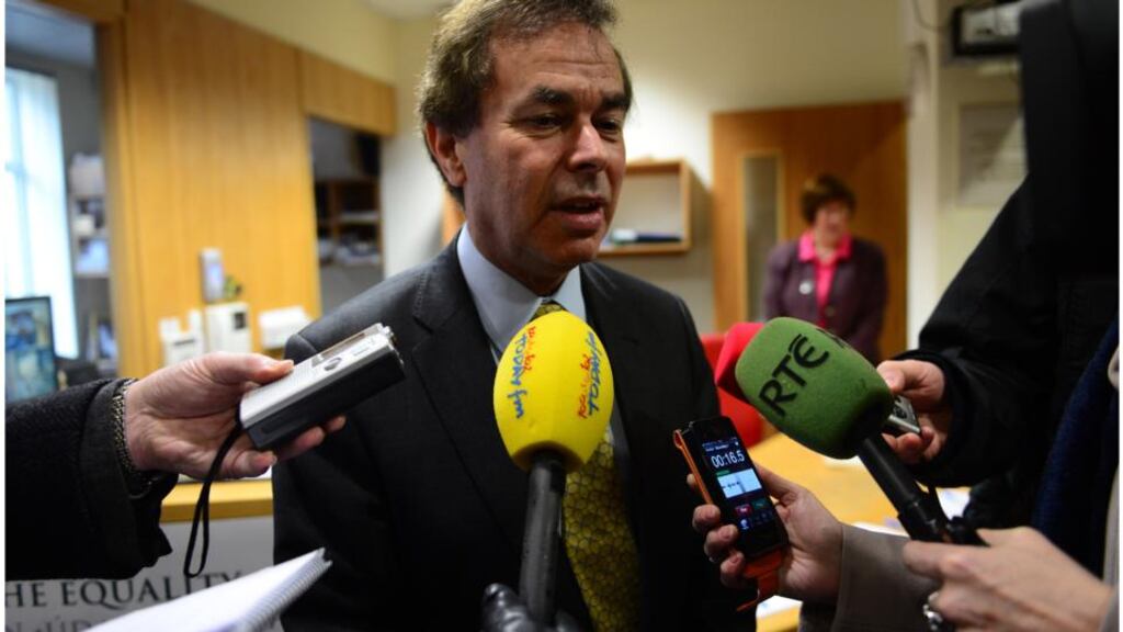 Rehab Lotteries director John McGuire accused Minister for Justice Alan Shatter (above) of misrepresenting how a State compensation scheme for charity lotteries was established and how it operated.