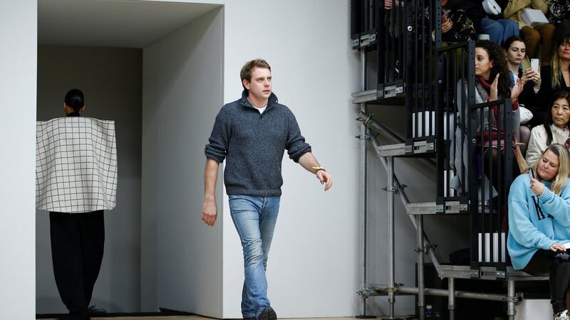 Jonathan Anderson at his London Fashion Week show. Photograph: Henry Nichols/Reuters