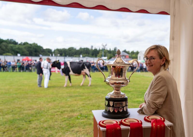 European Commissioner Mairead McGuinness at the Virginia Agricultural Show in Virginia, Co Cavan. Photograph: Barry Cronin