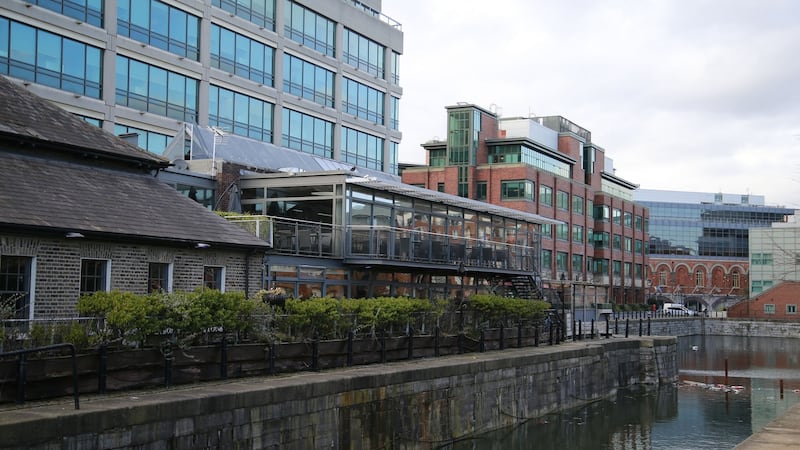 The side of the IFSC area. Photograph: Nick Bradshaw