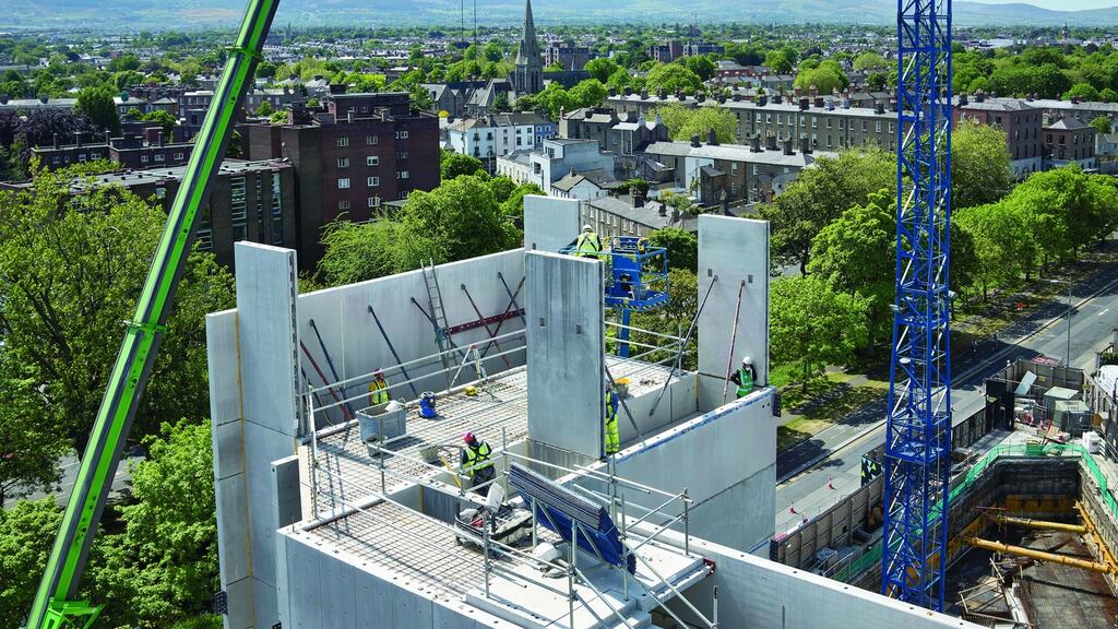 Iput this week resumed construction of LinkedIn’s new European HQ at Wilton Park in Dublin