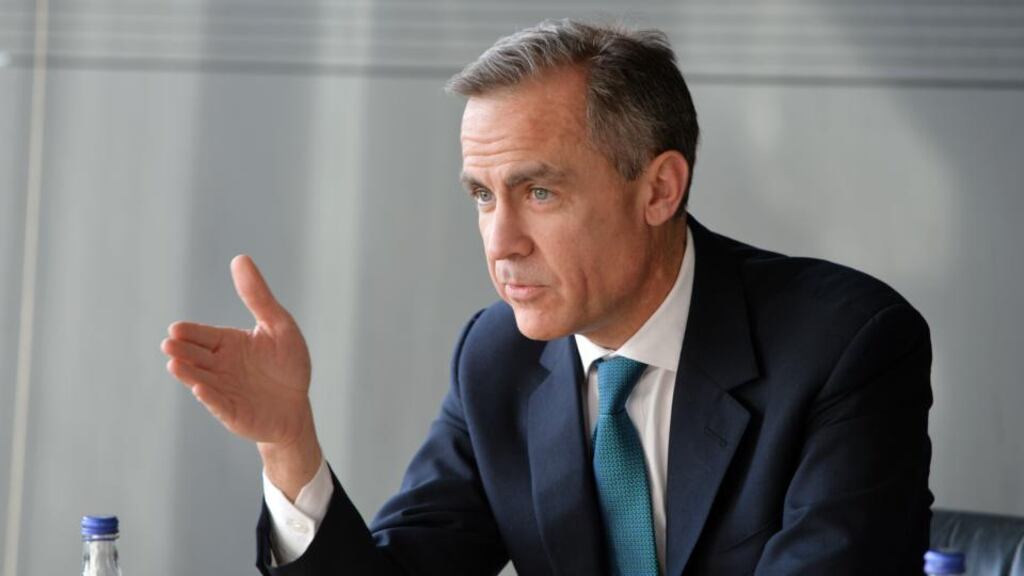 Mark Carney did not comment specifically on the best date for the referendum Photograph: Alan Betson / The Irish Times