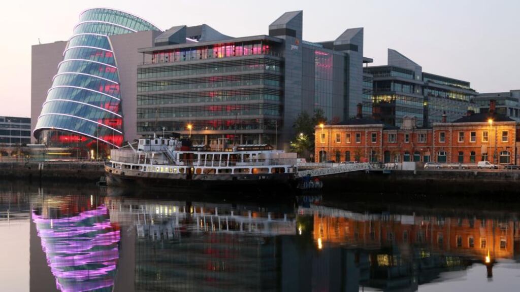 One Spencer Dock: overall rent is reported to be in excess of €11 million per annum. photograph: nick bradshaw