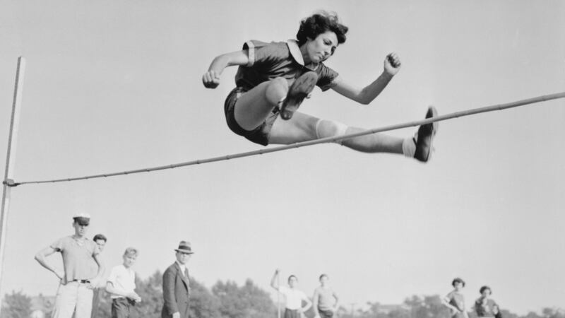 Margaret Bergmann in action. Photograph: Getty Images/Bettmann