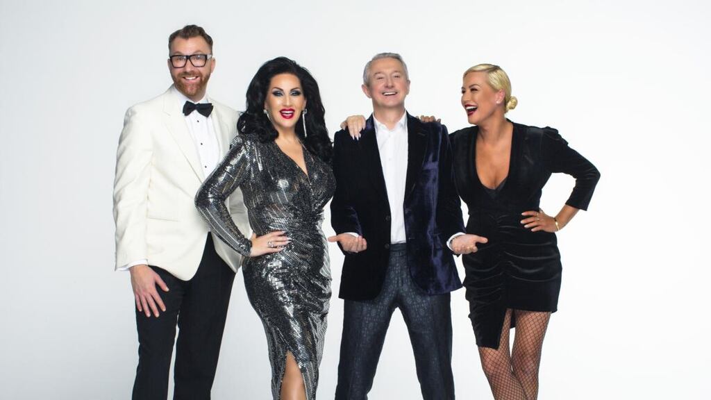 Ireland’s Got Talent judges: Jason Byrne, Michelle Visage, Louis Walsh, Denise Van Outen.