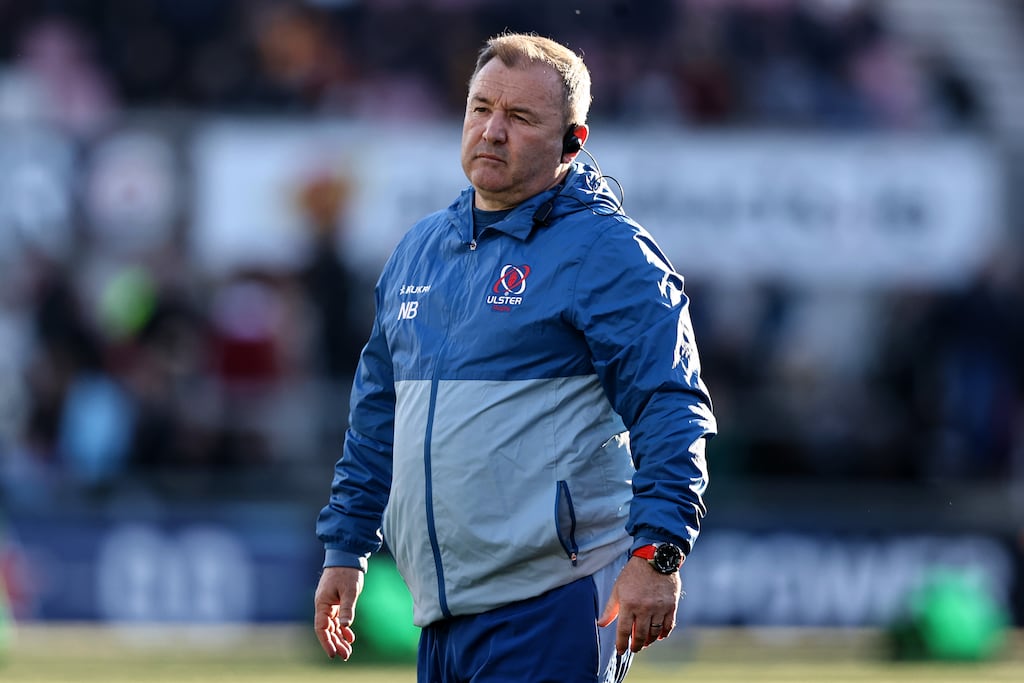Richie Murphy this week agreed a two-year deal to lead Ulster. Photograph: Ben Brady/Inpho