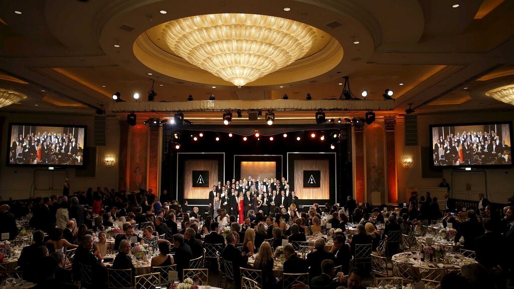 A pre-Academy Awards ceremony in Beverly Hills, California, US. File photograph: Patrick T Fallon
