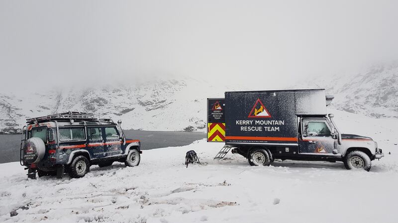 Kerry Mountain Rescue Team rescued eight people last Christmas