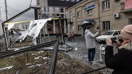 Russia invades Ukraine: 57 reported dead, tens of thousands flee homes amid ‘dark hours’ for Europe