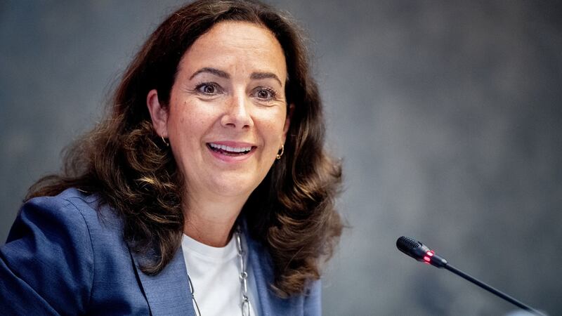 Amsterdam mayor Femke Halsema. Photograph: Robin Utrecht/LightRocket via Getty Images