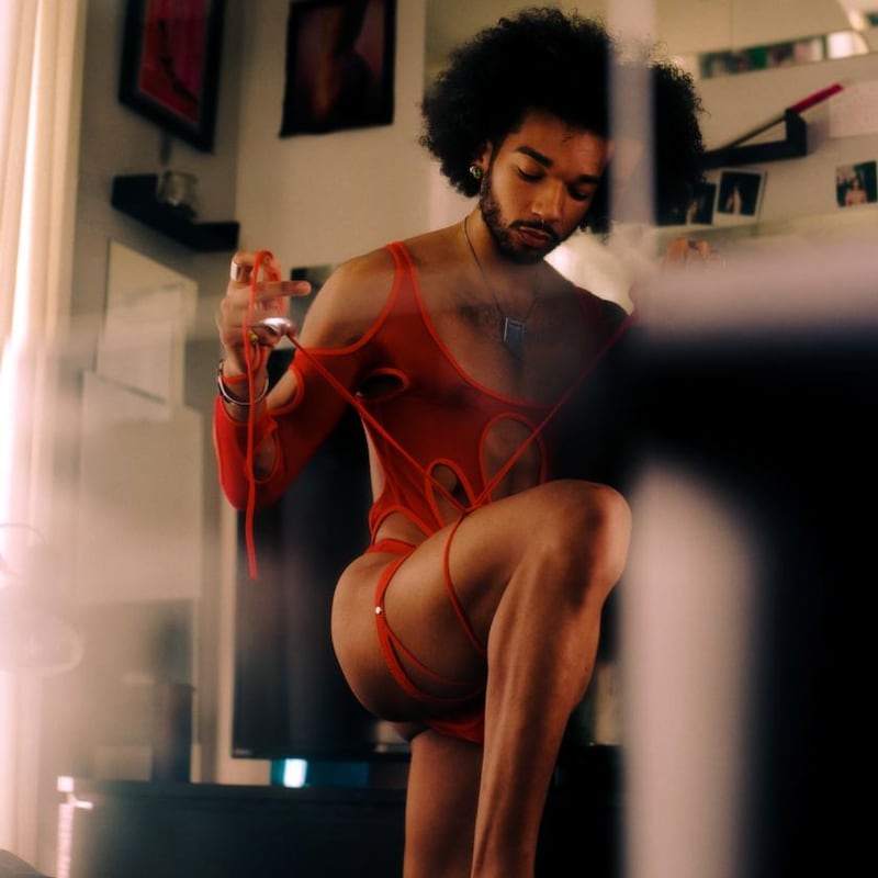 Lacey thongs and sheer undergarments for men are shaking up the traditional lingerie market. Photograph: Justin J Wee/The New York Times