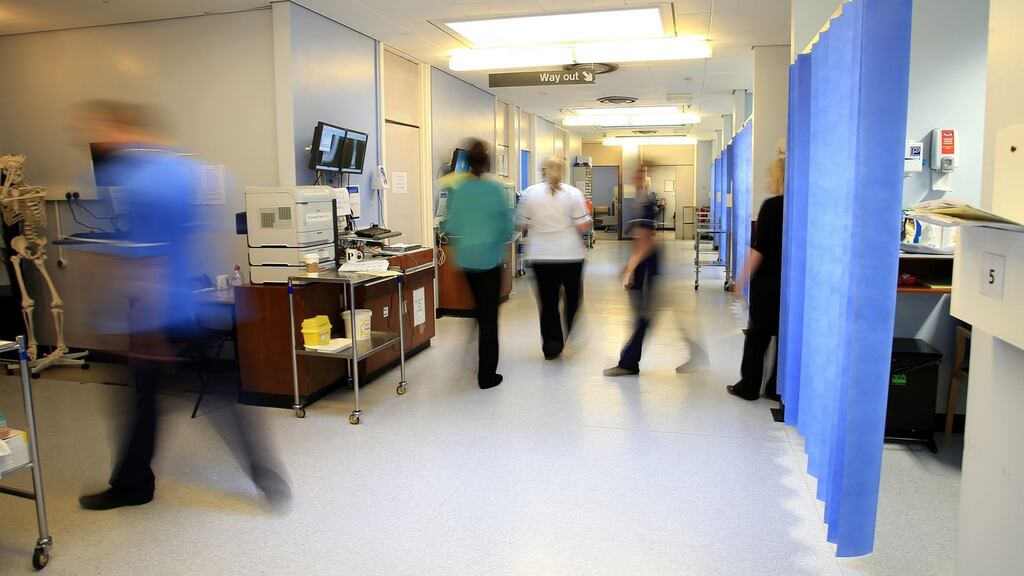 Almost 20,000 more patients were treated in hospitals, the vast majority as day cases, compared to 2014. One patient in four waited more than eight months for inpatient or day-case treatment. Photograph: PA
