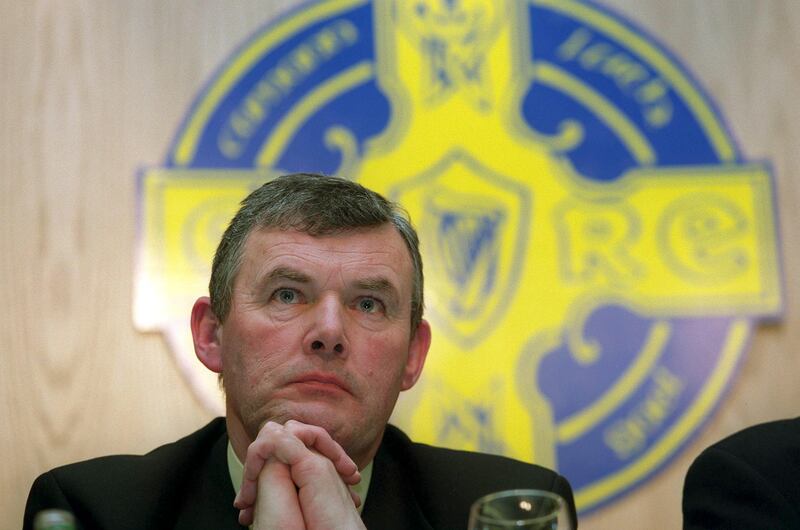 Sean McCague: used his presidency to convince Ulster counties not to stand in the way of abolition of the rule prohibiting members of the British security forces from being GAA members. Photograph: Patrick Bolger/Inpho
