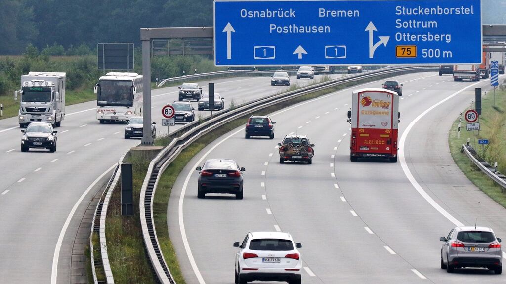 Berlin would have allowed German motorists to write off their tolls against their national motor tax. Photograph: EPA/Focke Strangmann